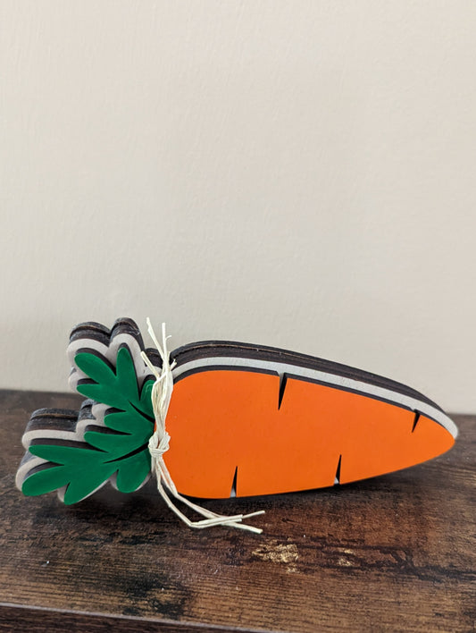 Easter Carrot Shelf Sitter