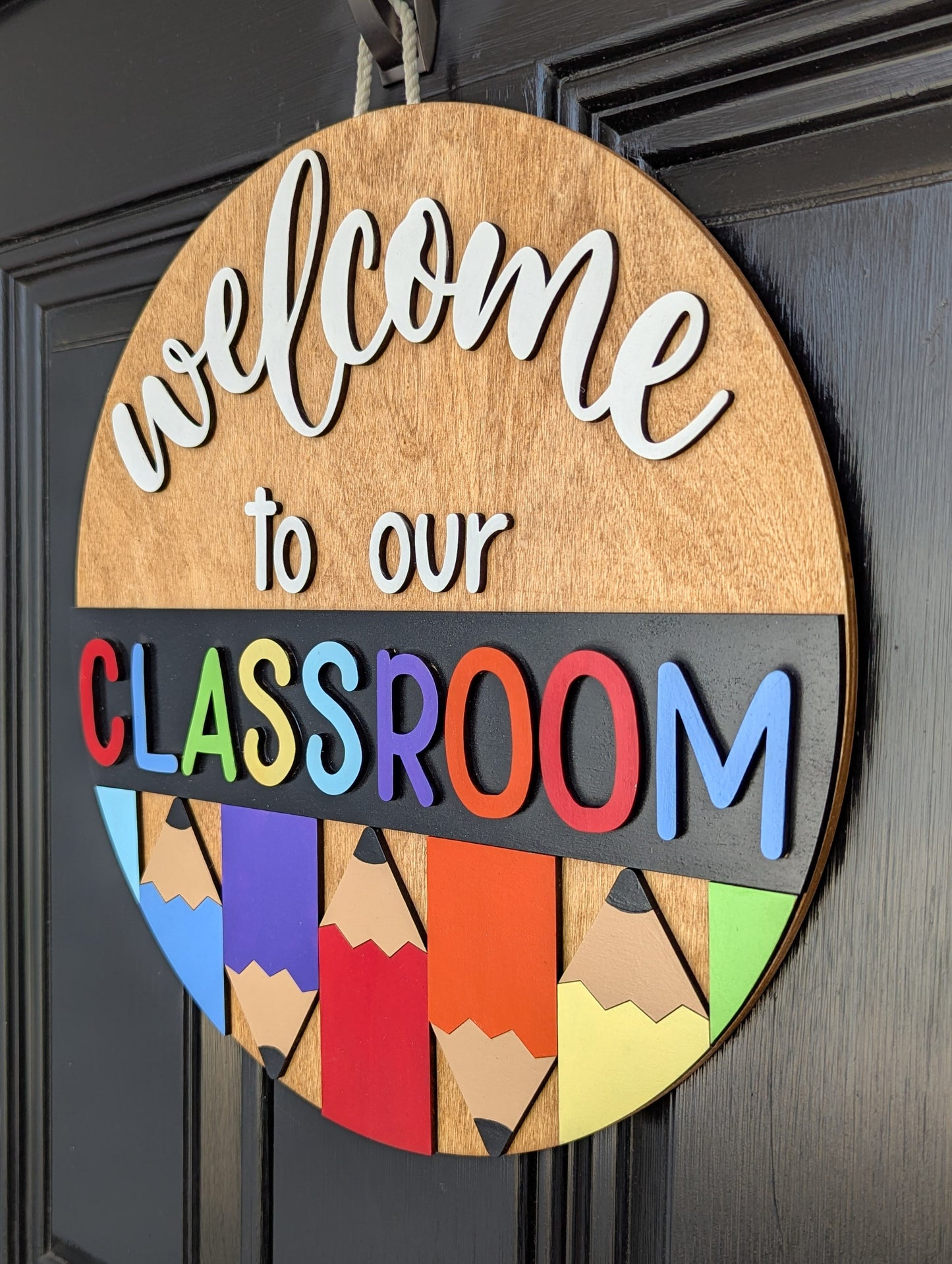 Welcome to Our Classroom Door Hanger