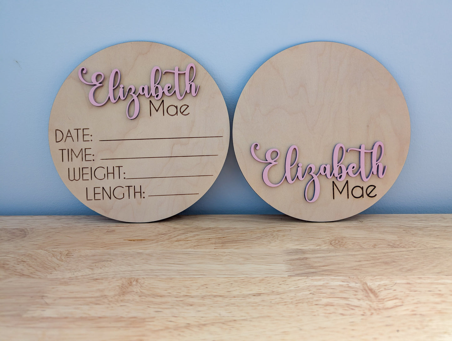 Custom Order - Set of Nursery Signs