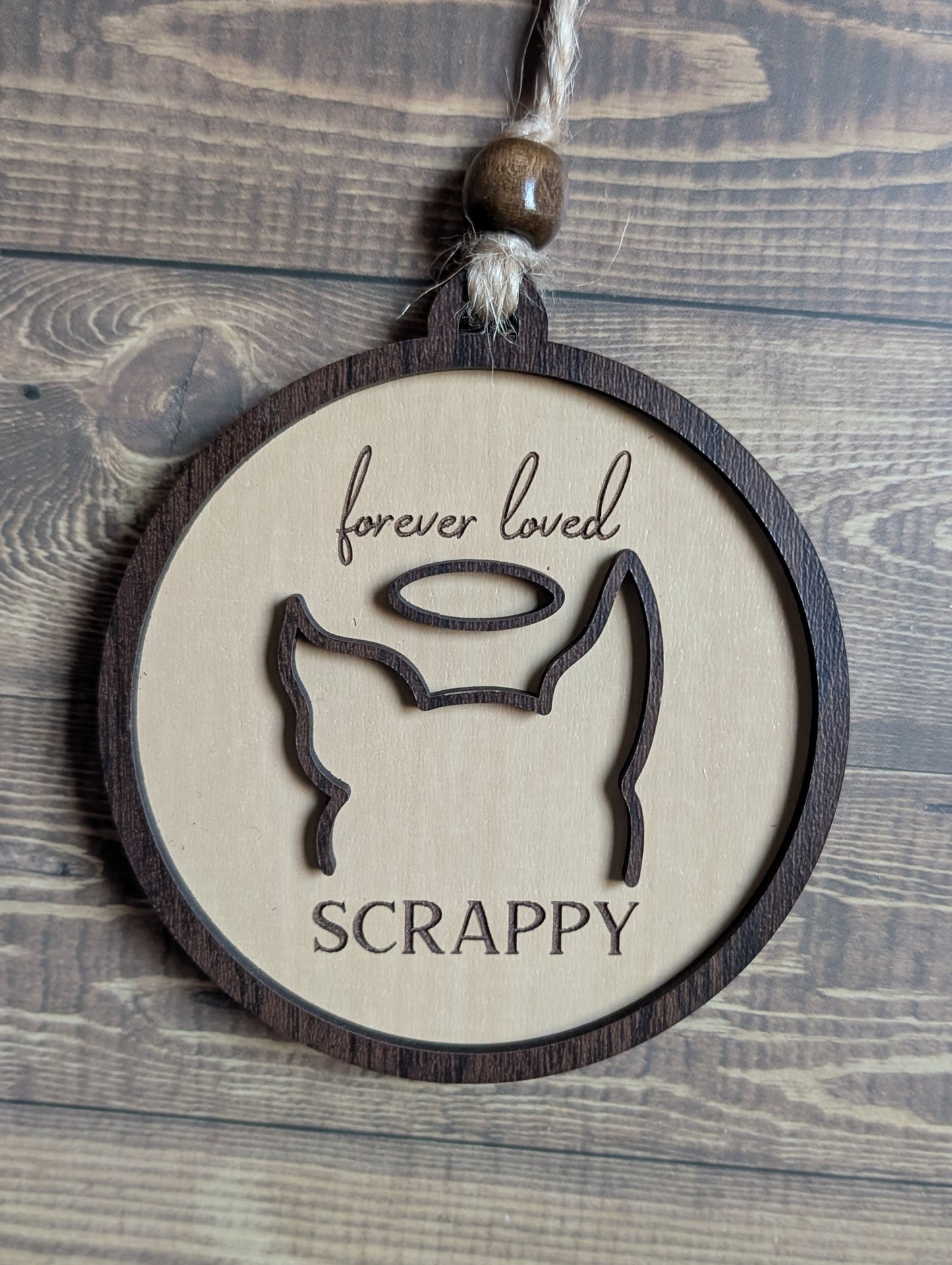 Custom Order - Dog Memorial Ornament