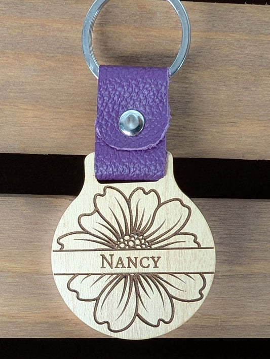 Engravable Keychains - Round