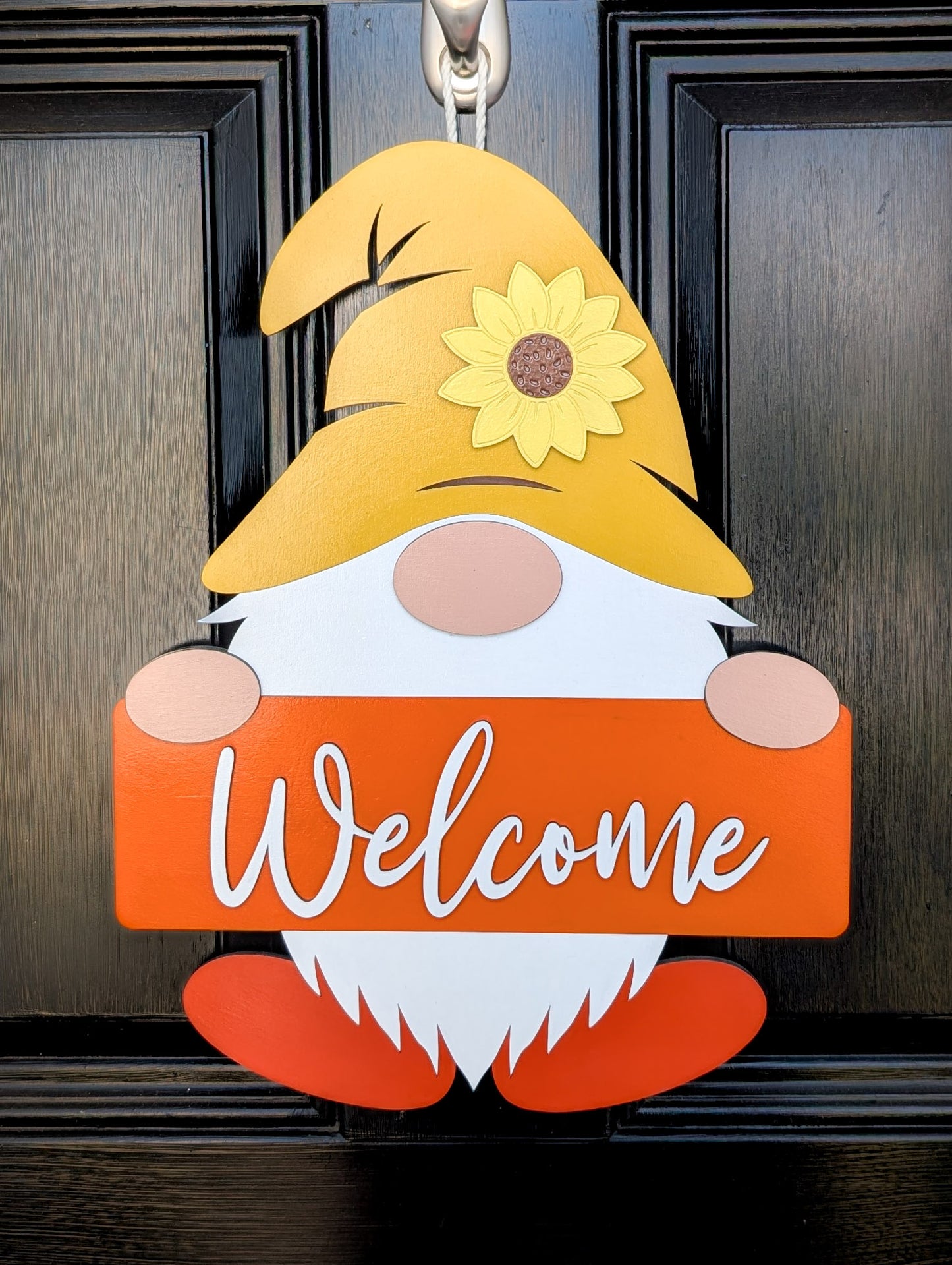 Fall Gnome Welcome Door Hanger