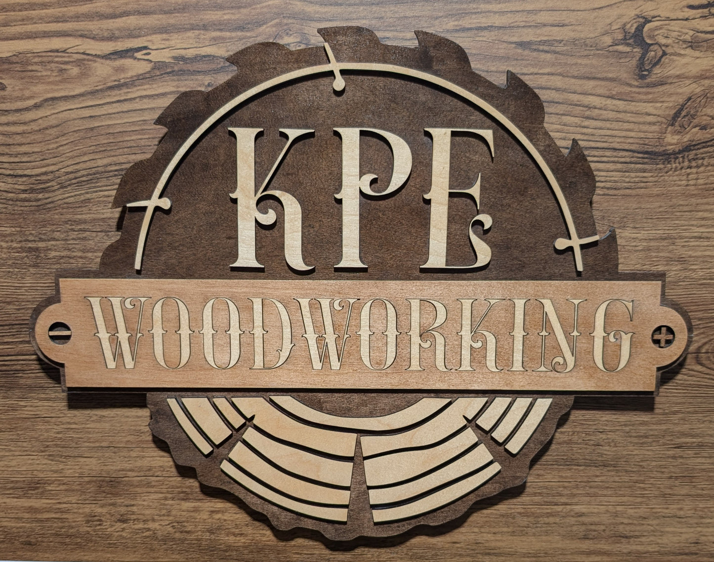 Custom Order - KPE Woodworking Market Sign