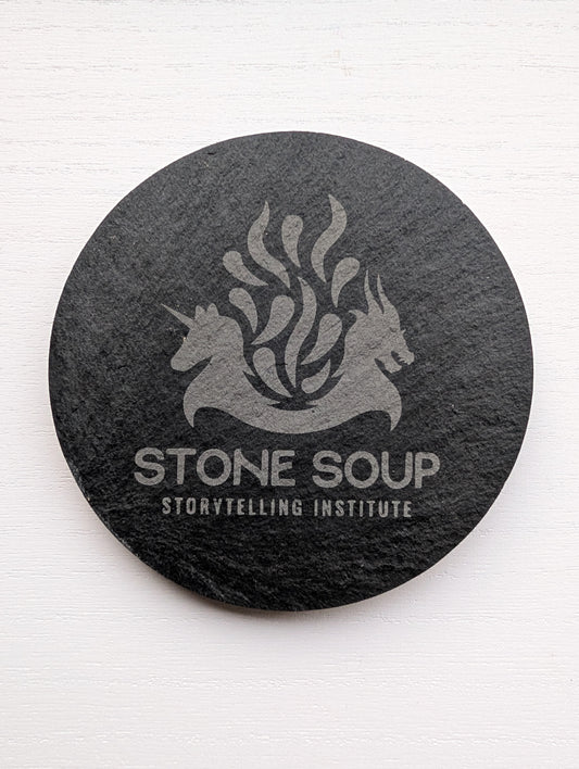 Custom Order - Stone Soup Slate Coasters