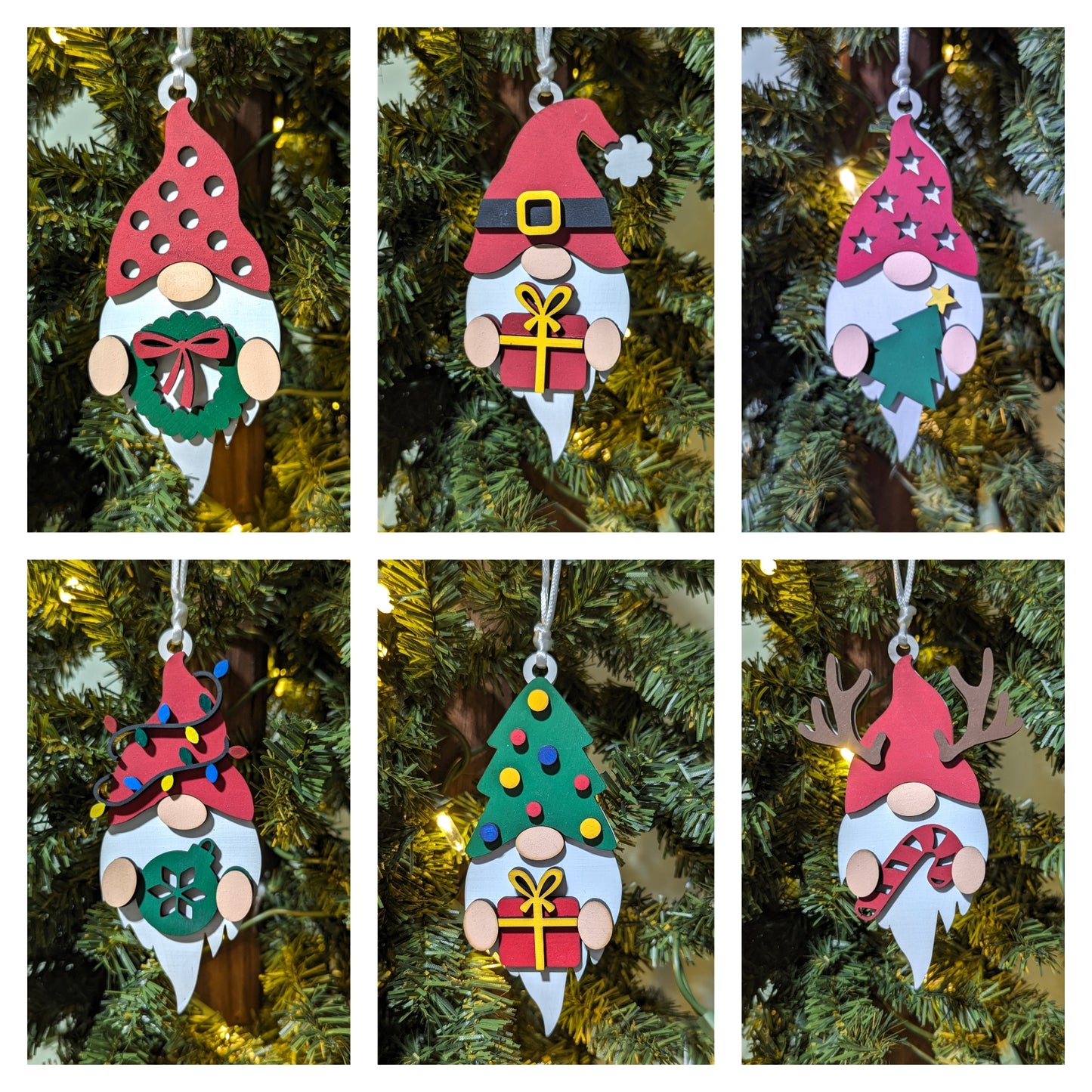 Christmas Gnome Ornaments