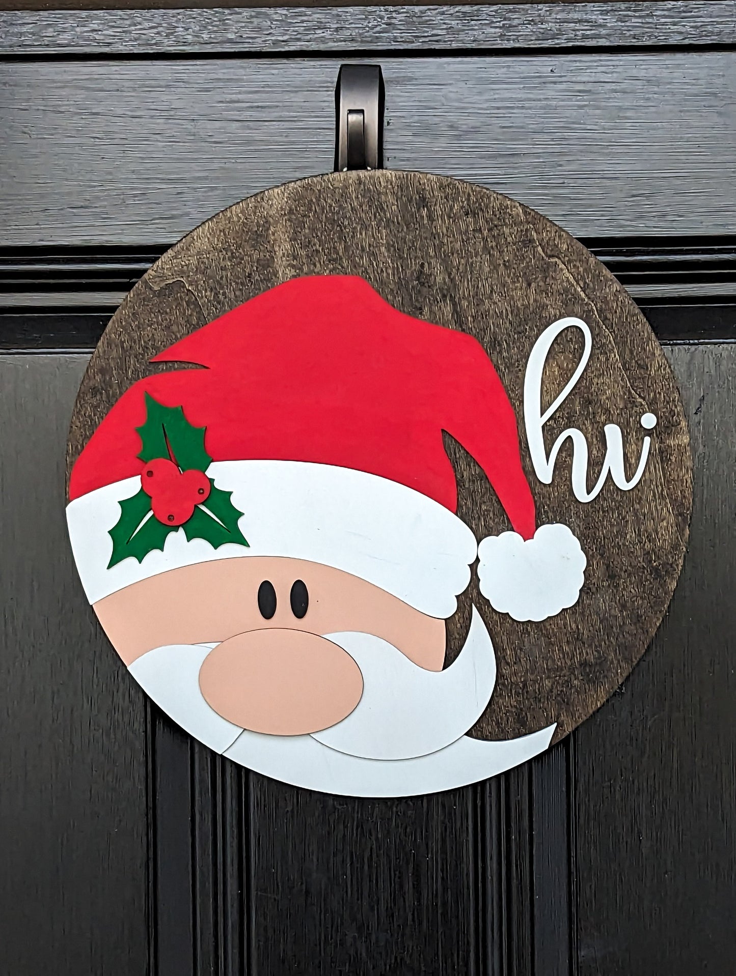 Santa Hi Door Hanger