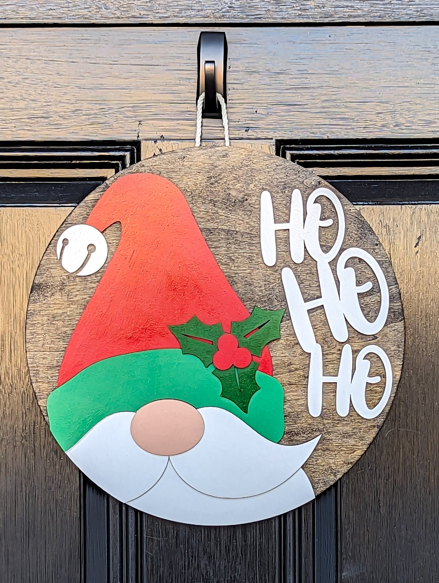 Santa Ho Ho Ho Door Hanger