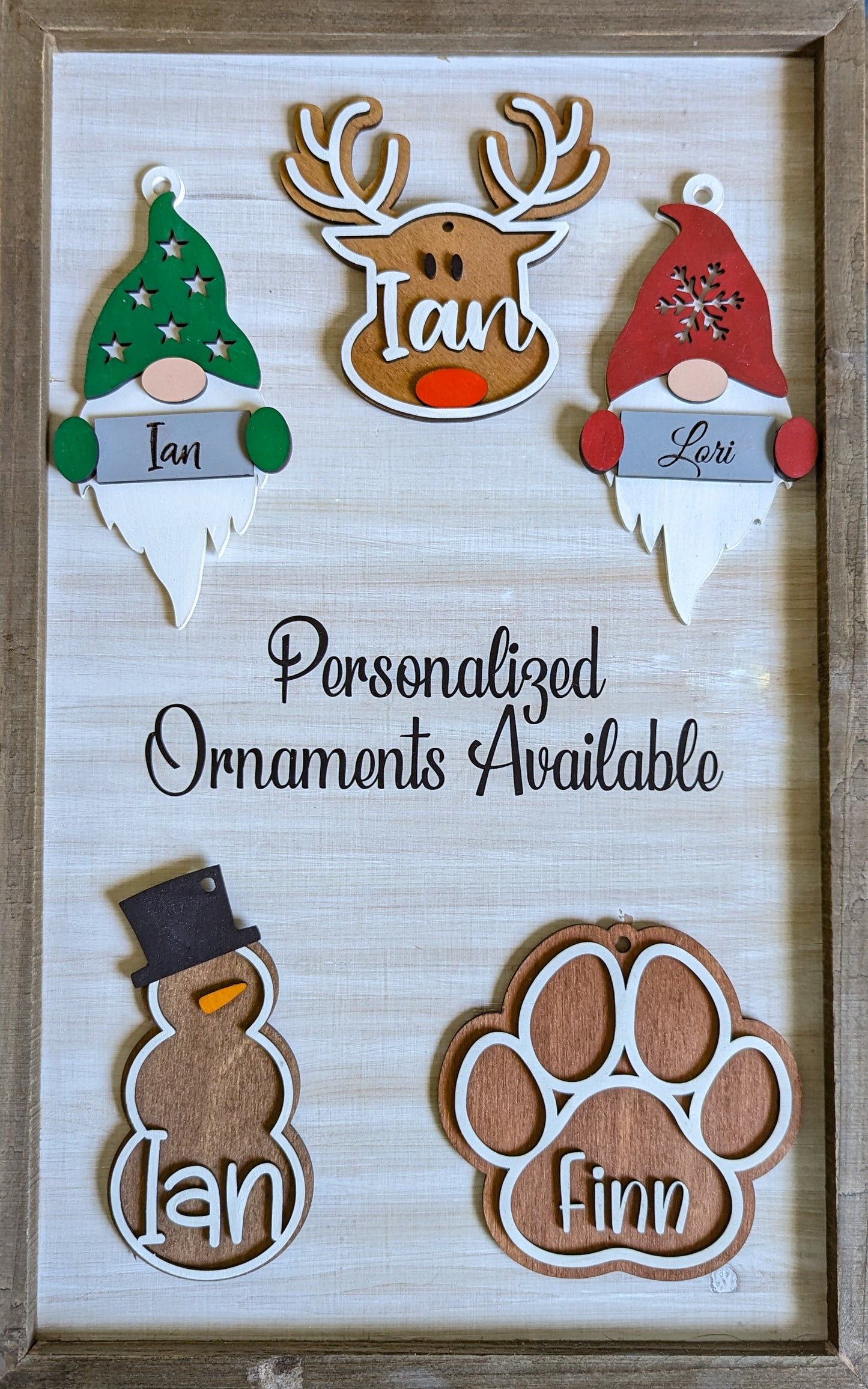 Personalized Christmas Ornaments