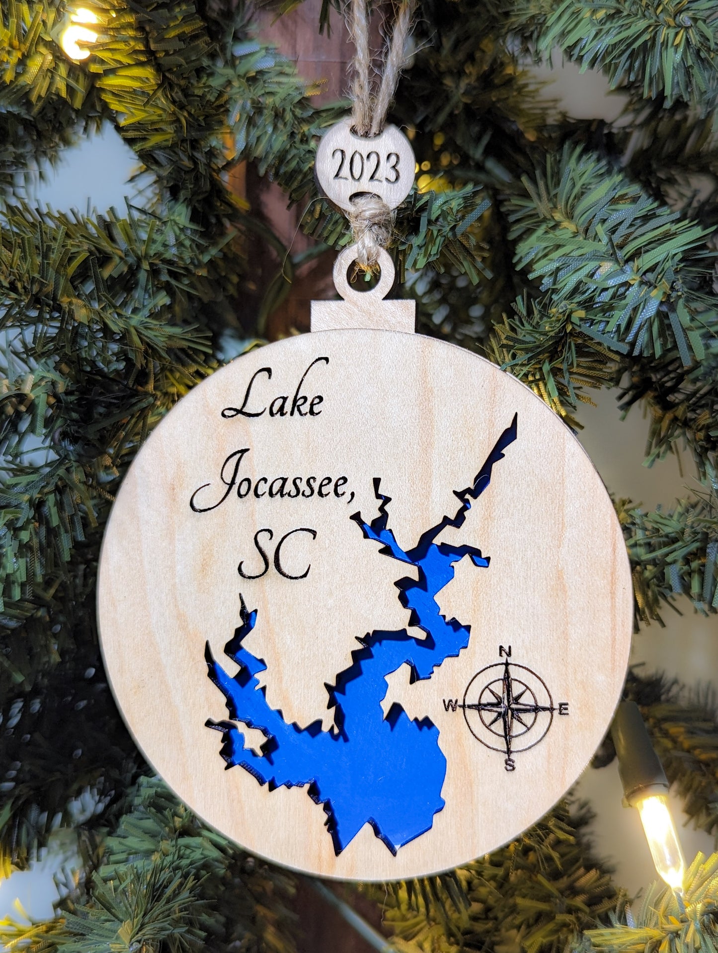 Upstate SC Lake Ornaments