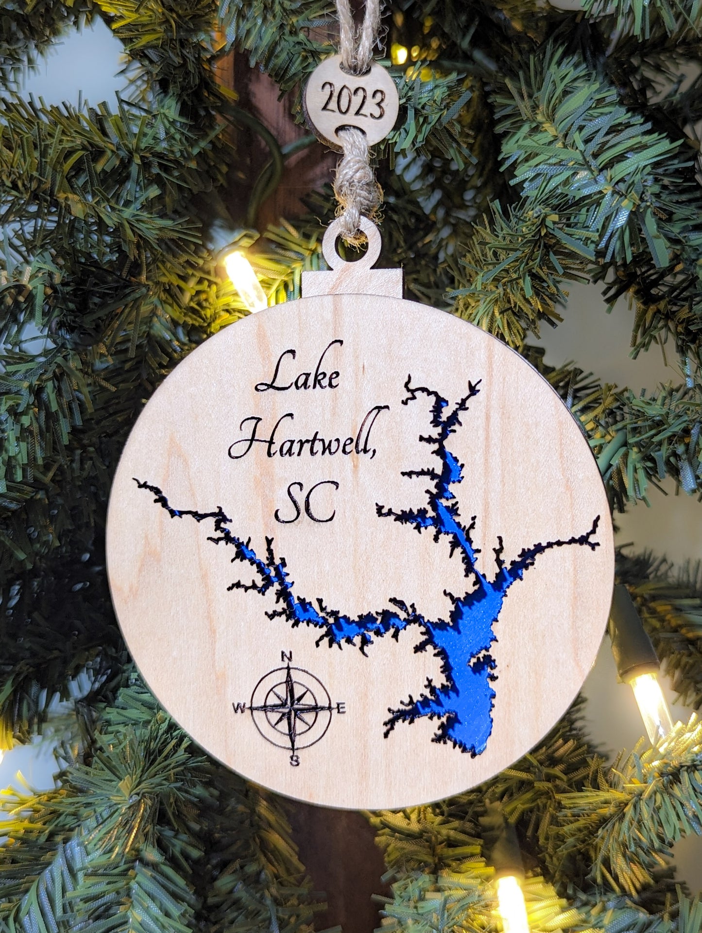 Upstate SC Lake Ornaments