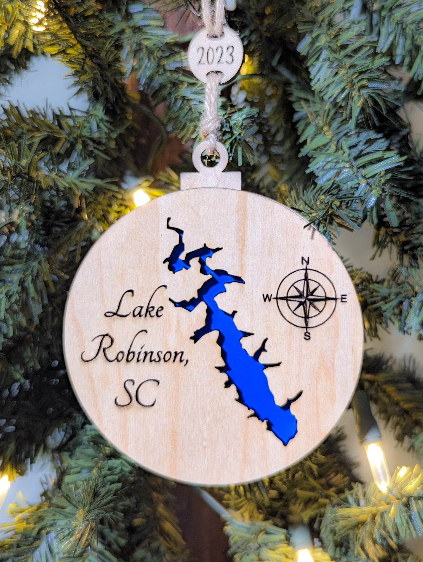 Upstate SC Lake Ornaments