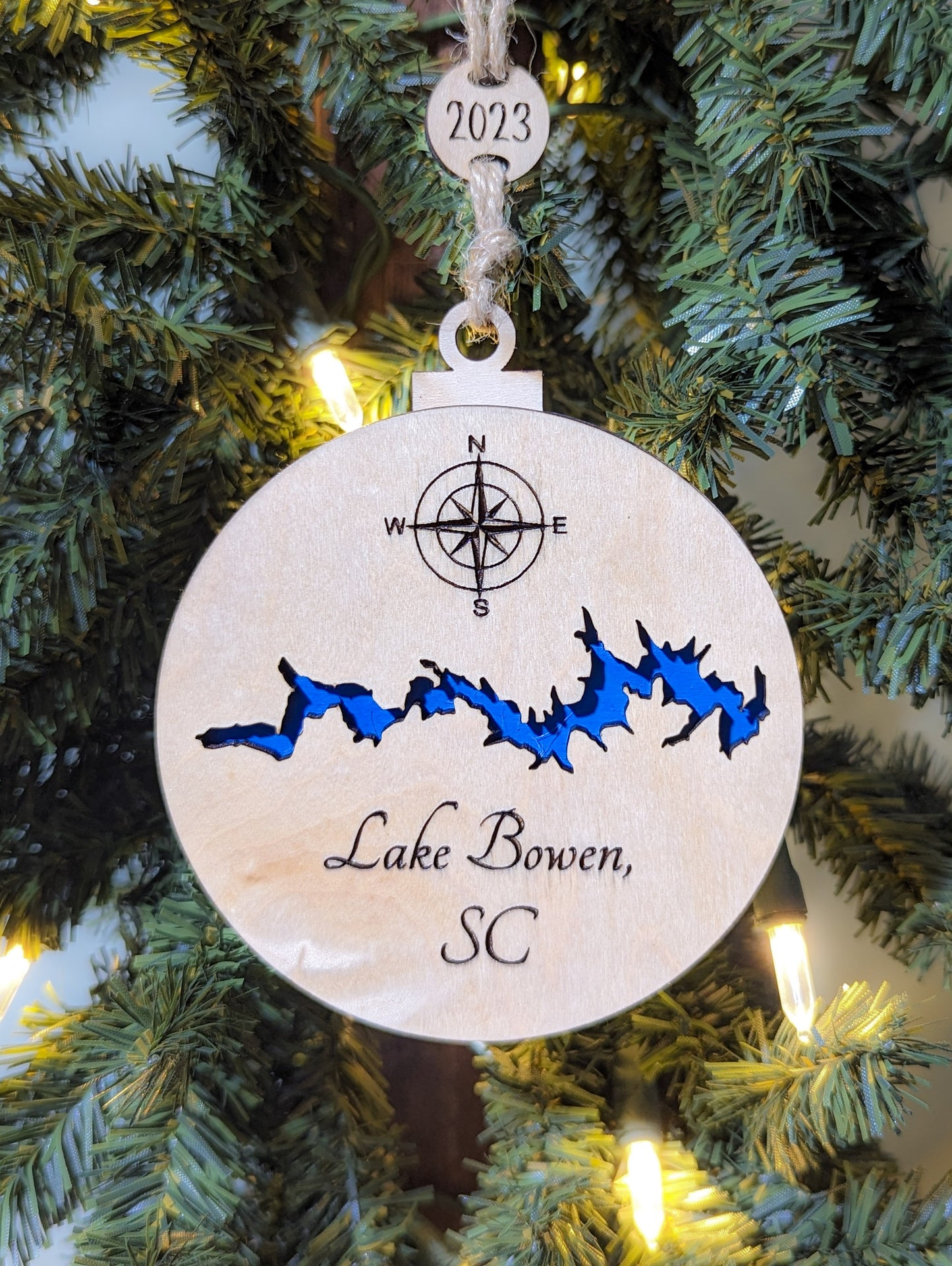 Upstate SC Lake Ornaments