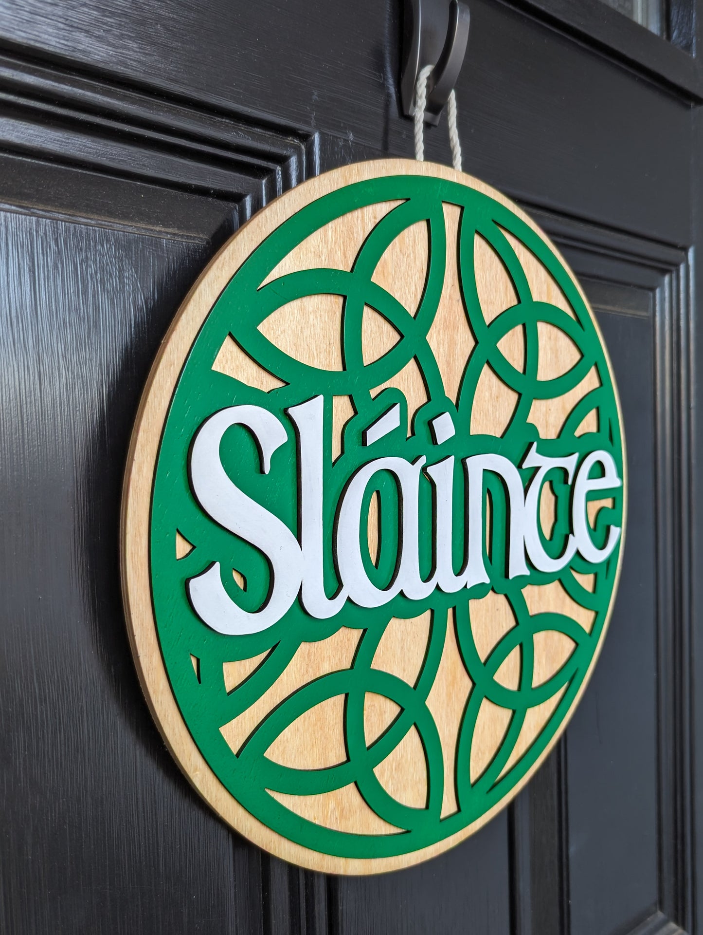 Slainte Celtic Door Hanger