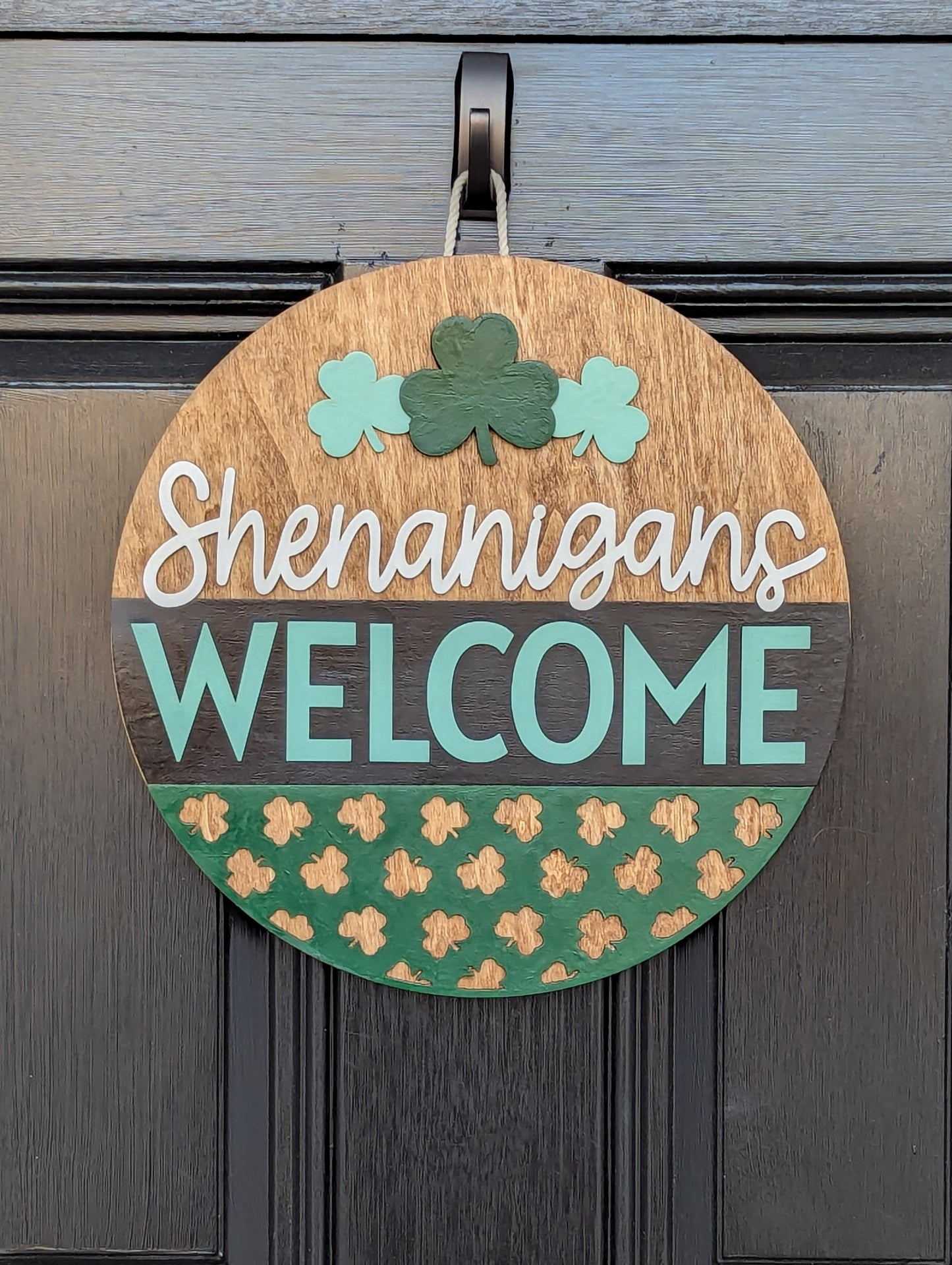 Shenanigans Welcome Door Hanger