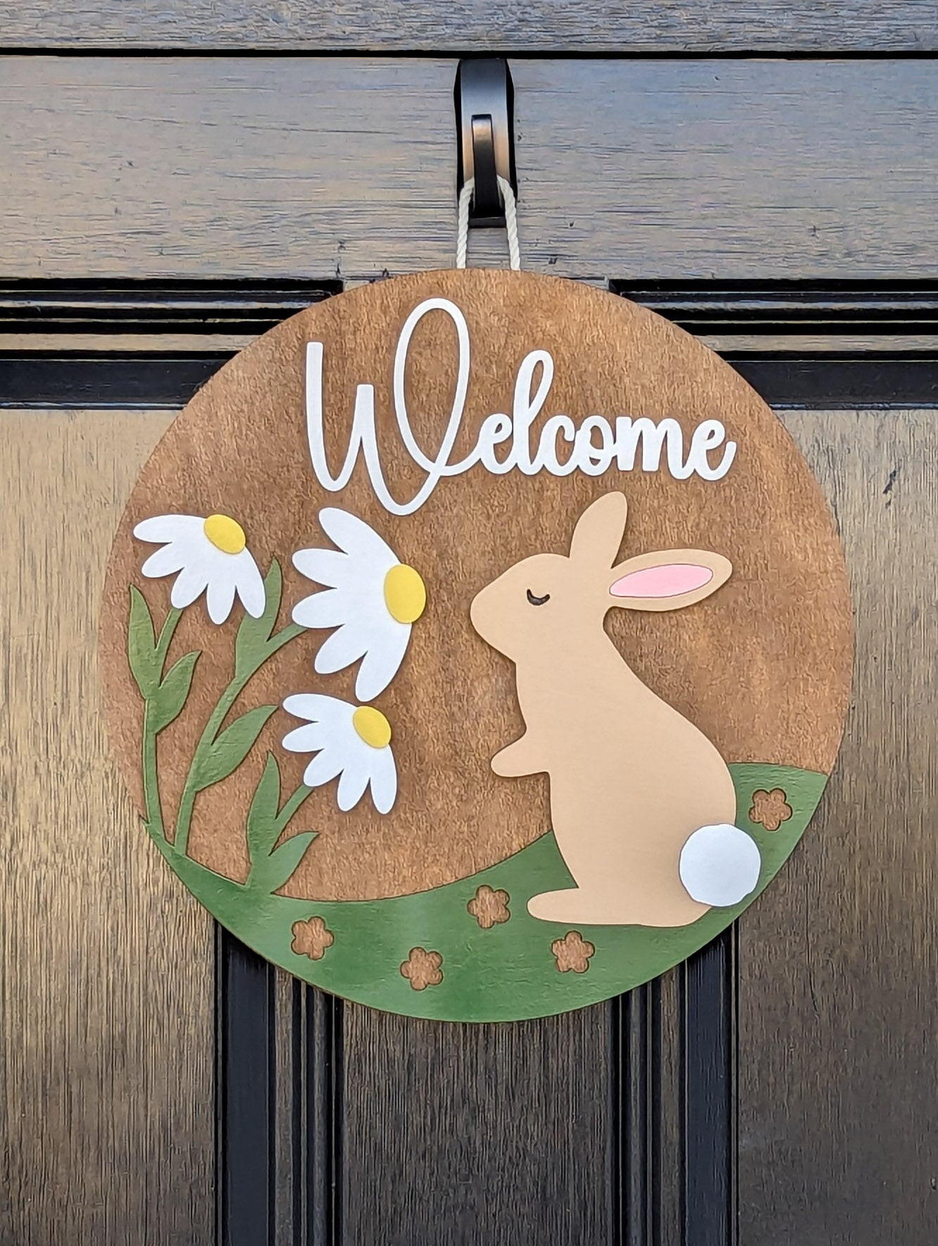 Welcome Bunny Door Hanger