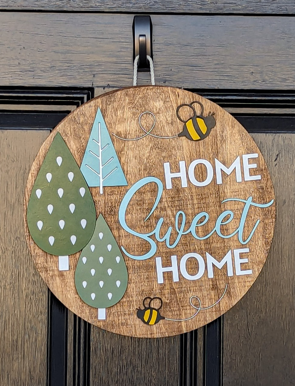 Home Sweet Trees Door Hanger