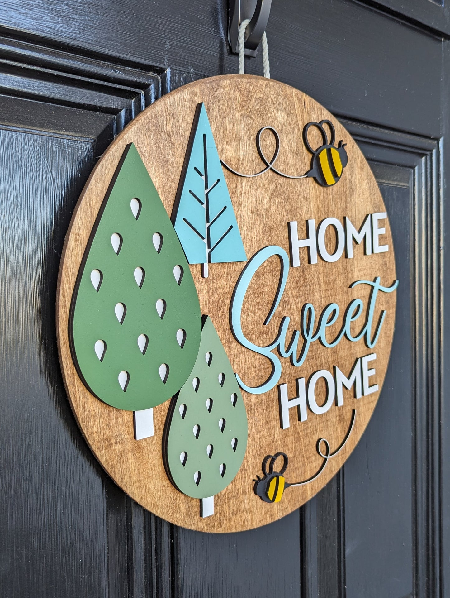 Home Sweet Trees Door Hanger