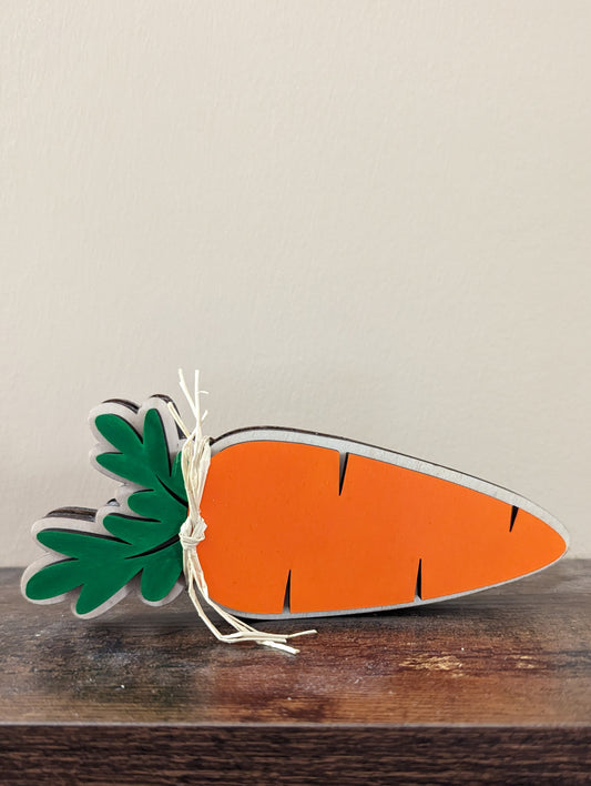 Easter Carrot Shelf Sitter