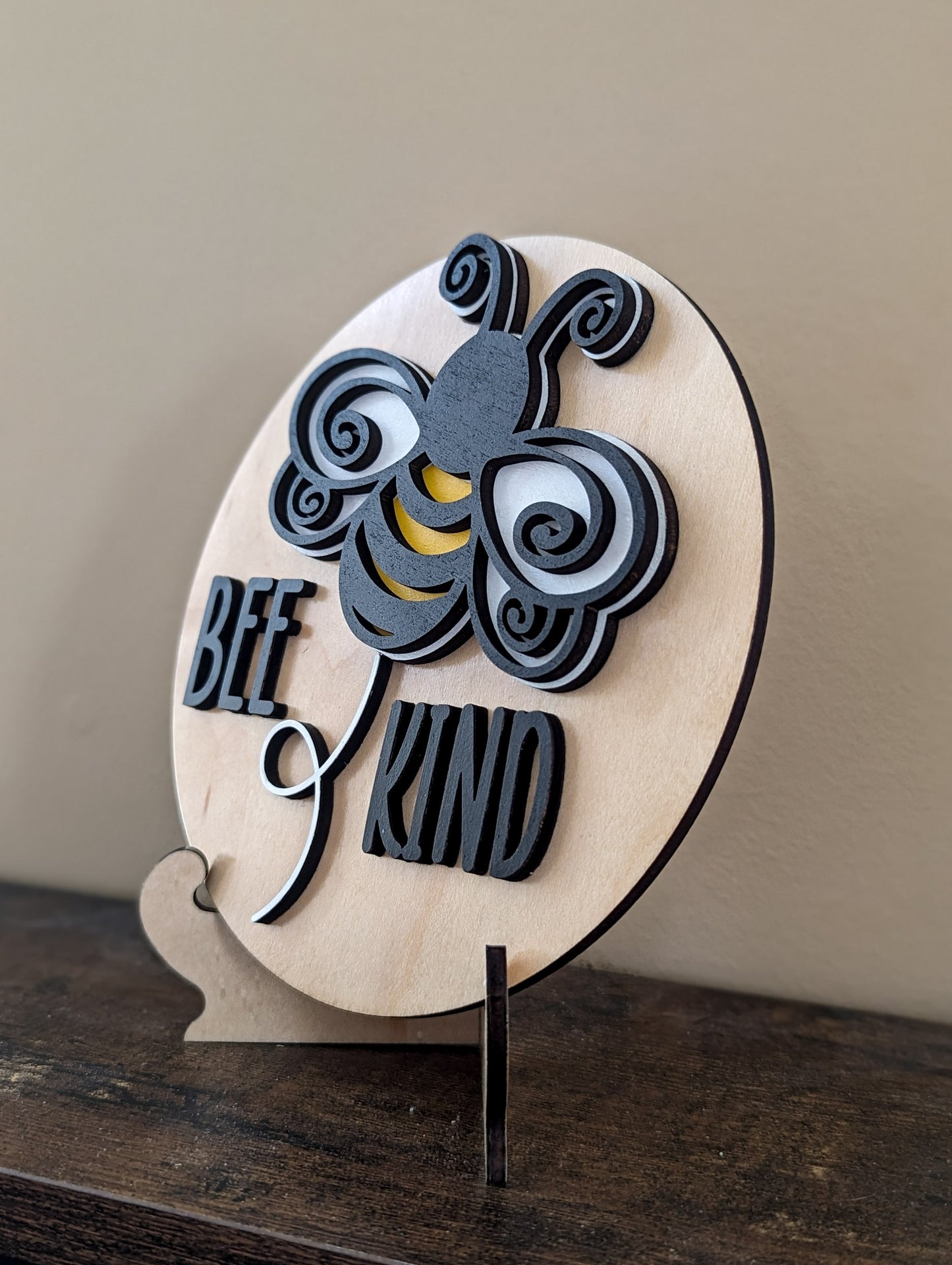 Mini Sign - Bee Kind