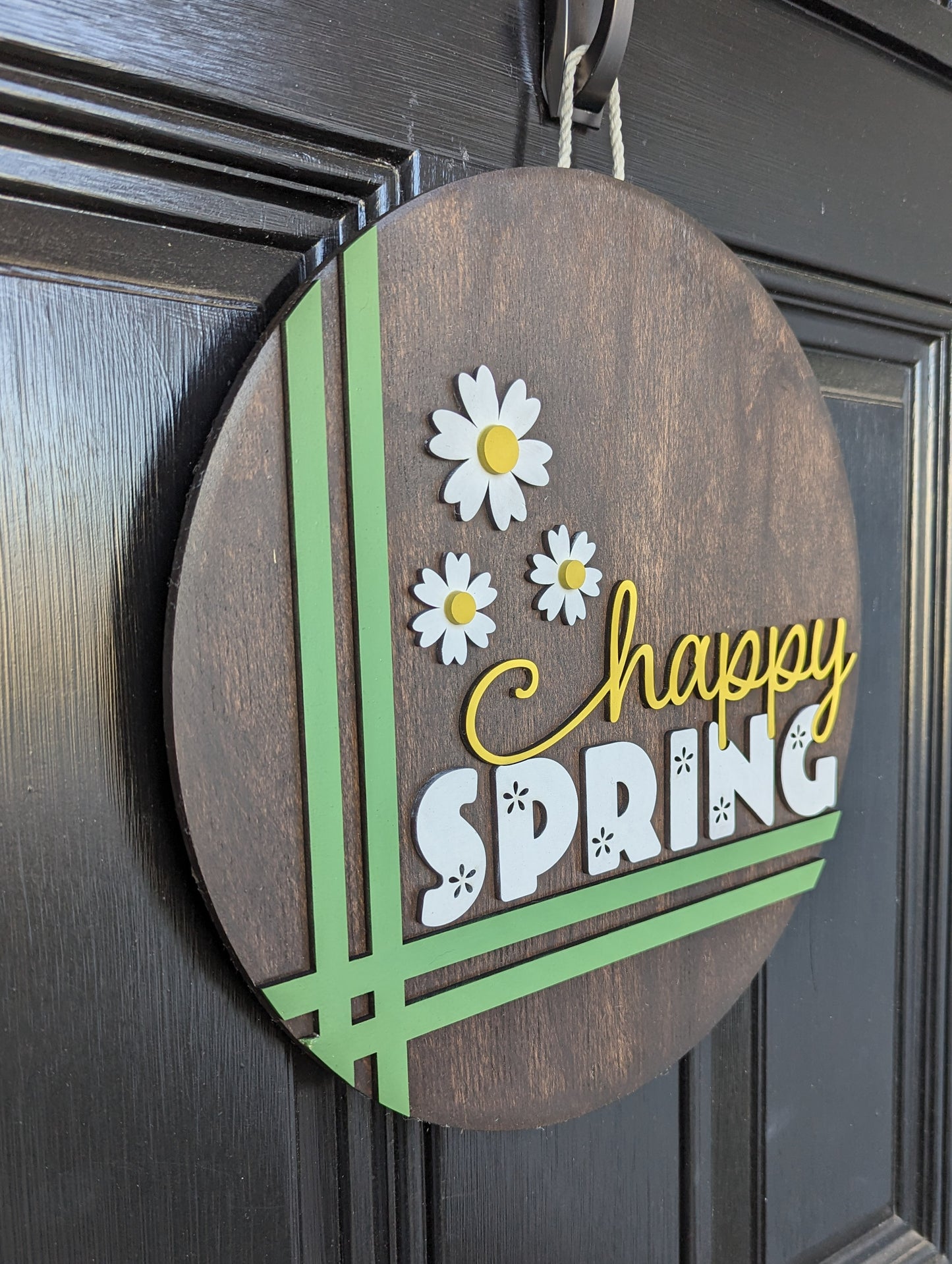 Happy Spring Door Hanger