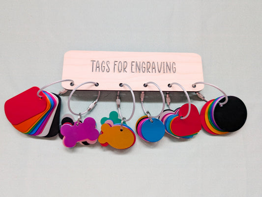 Aluminum Tags for Engraving