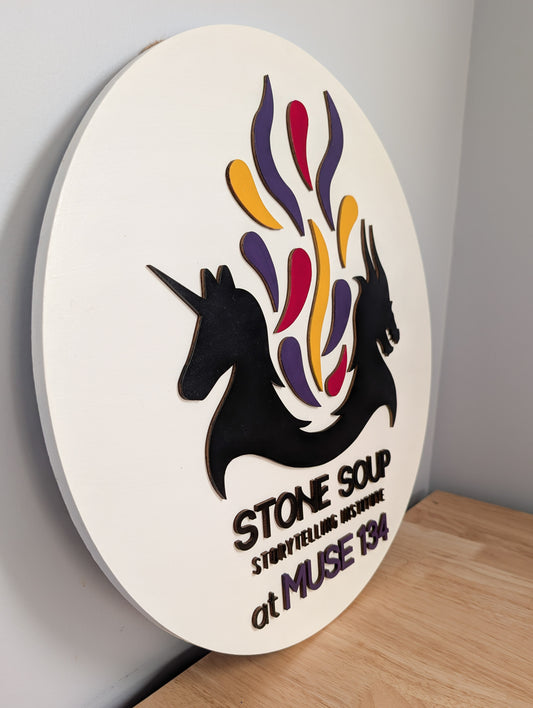 Custom Order - Stone Soup Sign