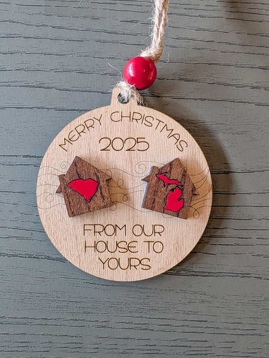 Custom Order - Christmas Ornaments - Our House to Yours