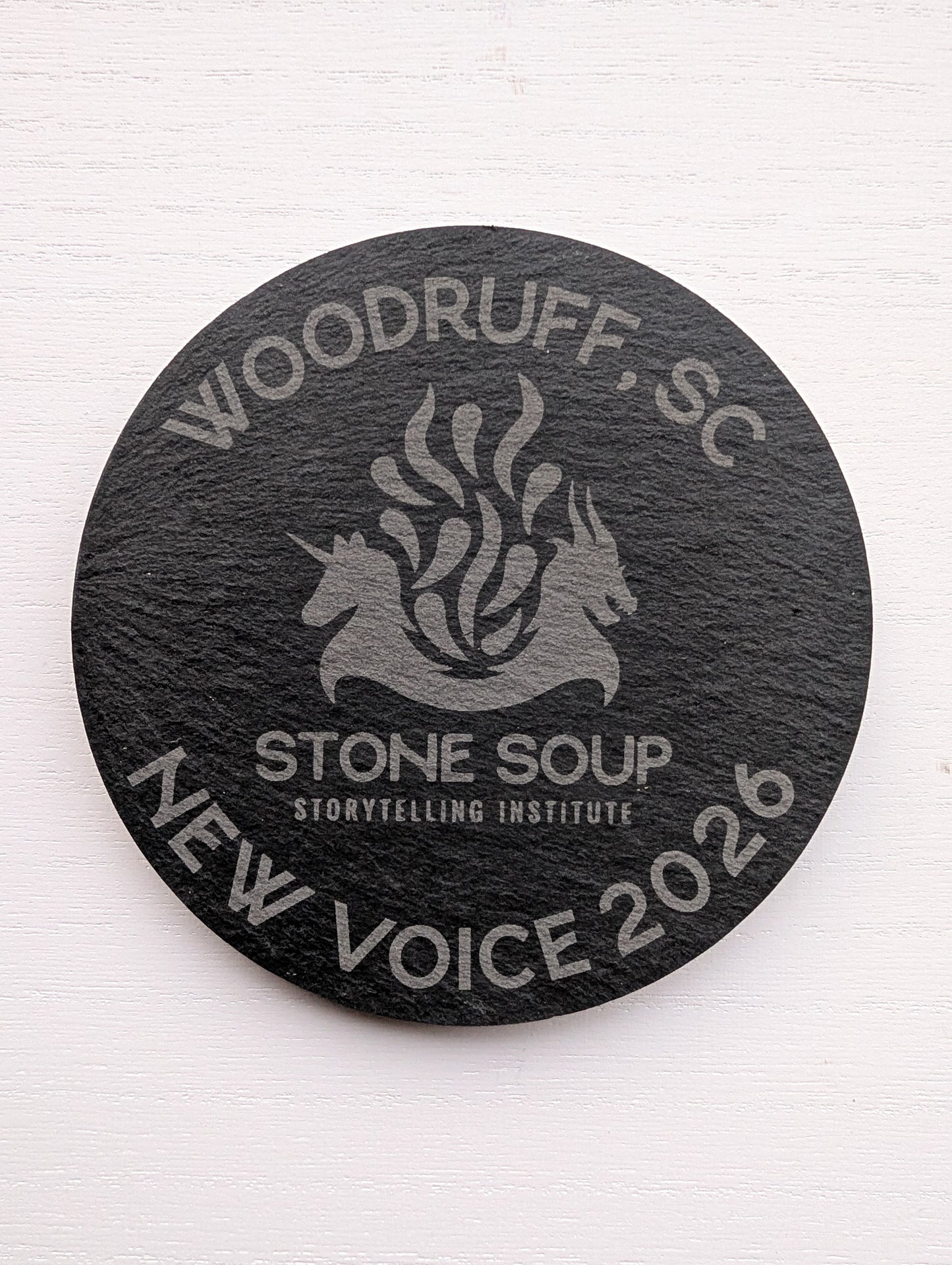 Custom Order - Stone Soup Slate Coasters