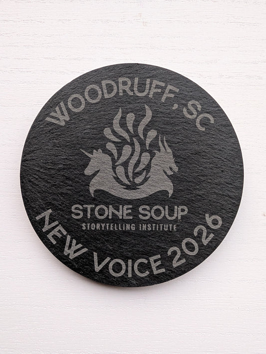 Custom Order - Stone Soup Slate Coasters